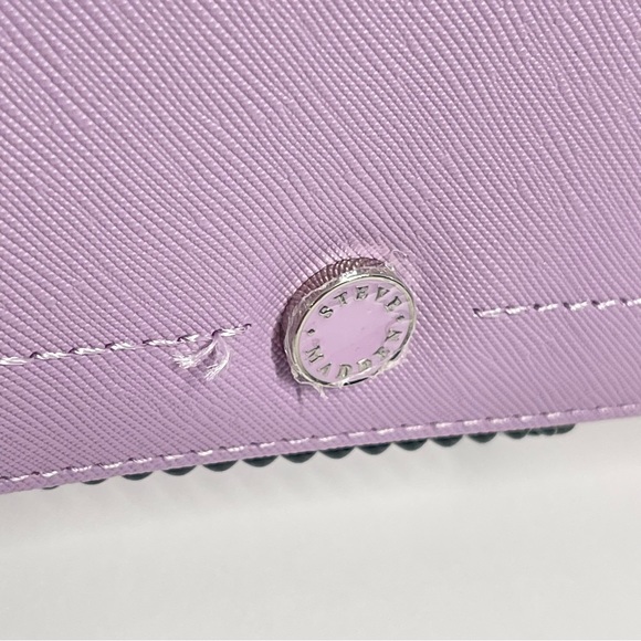 Steve Madden BDaisy Multi Flap Wallet-Slim Profile-Mauve-NWT - Picture 7 of 7